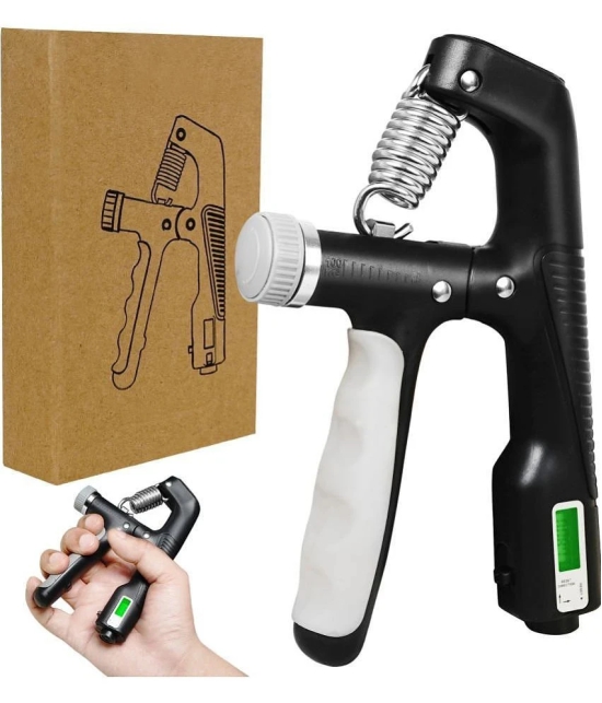 Adjustable Hand Grip Strengthener Adjustable 10-100KG Exerciser with Counter - Multi Color