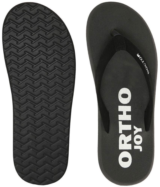 ORTHO JOY - Gray Men's Daily Slipper - None