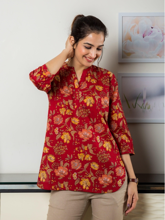 Gulmohar Tunic-M