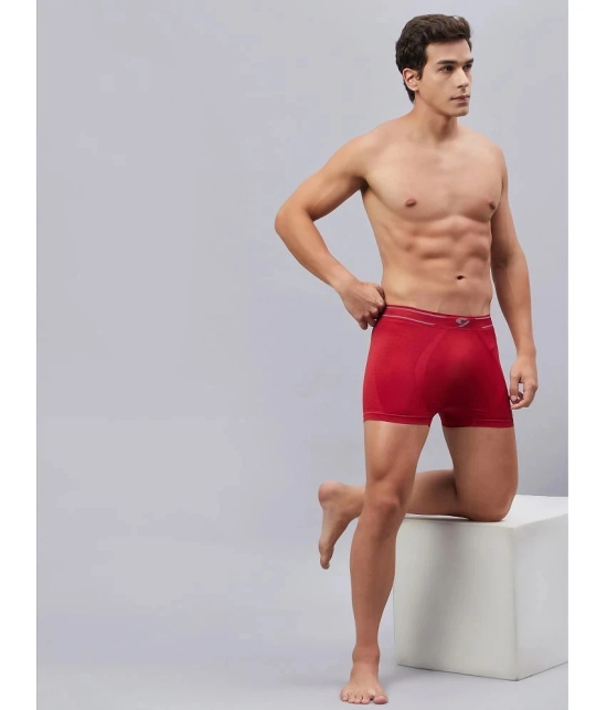 C9 Airwear - Red Nylon Mens Trunks ( Pack of 1 ) - None