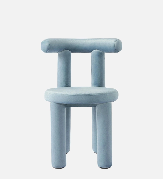 MAKKER DINING CHAIR Light Blue  FINISH-Light Blue