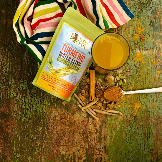 Turmeric Water Elixir : Traditional Superfood Blend