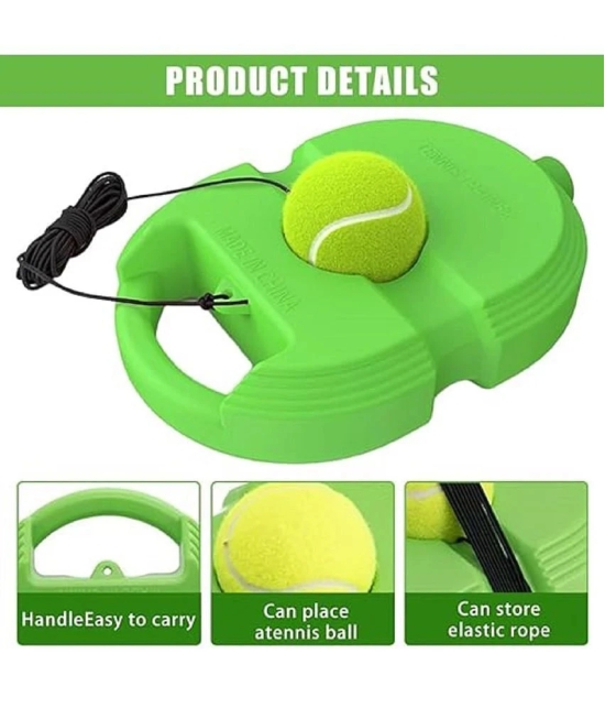 sevriza Tennis Trainer Rebound Ball with String Solo Tennis Trainer Set Self Tennis Practice Ball with String Cricket Trainer Rebound