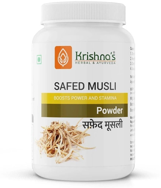 Krishnas Herbal & Ayurveda Safed Musli Powder, 100 g