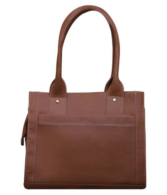 Fostelo Tan P.U. Shoulder Bag - Tan