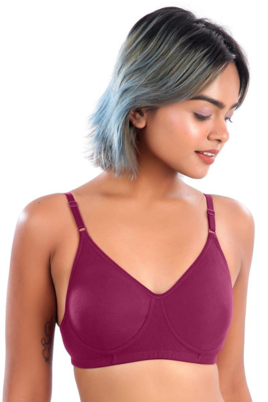 Women Hug Jasmine Bra Wine