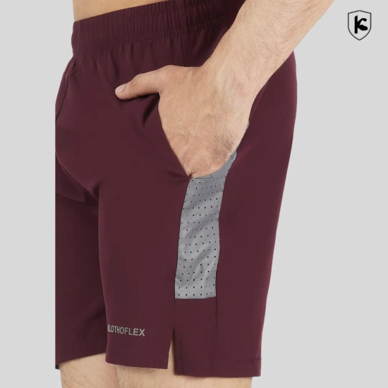 Move Mens Shorts-L / Maroon