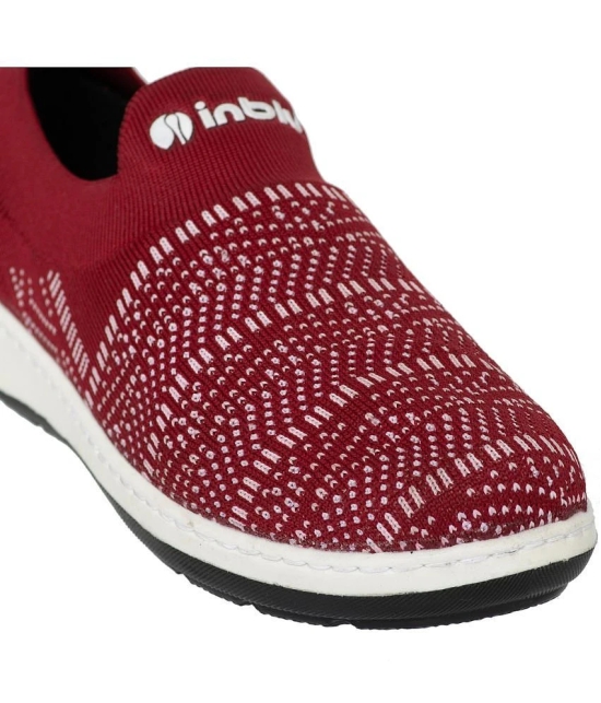 Inblu - Maroon Womens Slip On - None