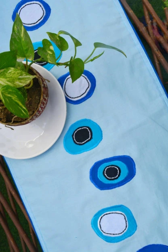 Evil Eye Table Runner