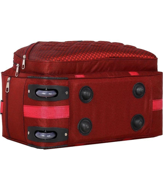 LEXCORP - Red Nylon Duffle Trolley - Onesize