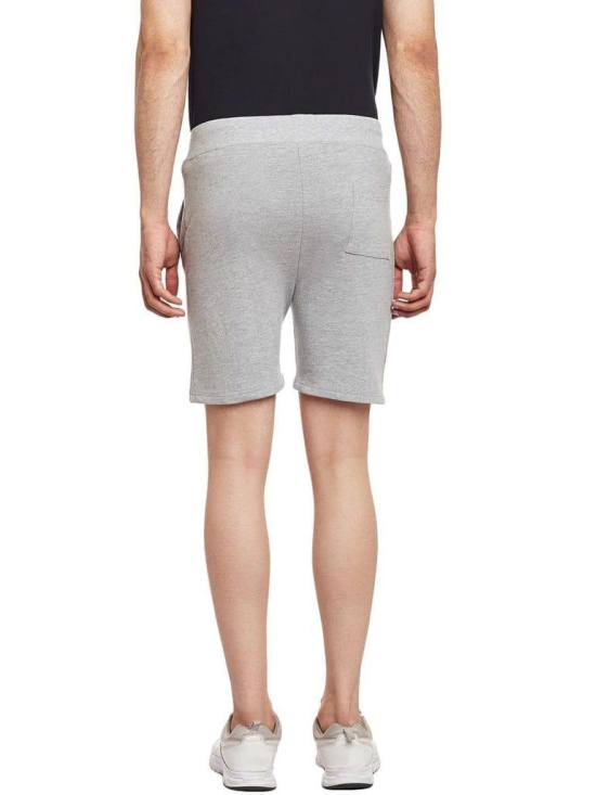 Rodamo  Men Grey Slim Fit Shorts