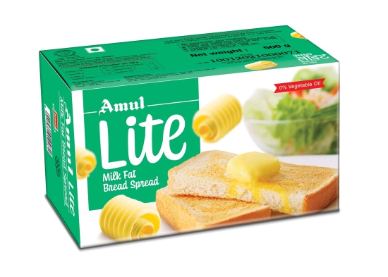 Amul Butter Lite 500G, 1 Pc