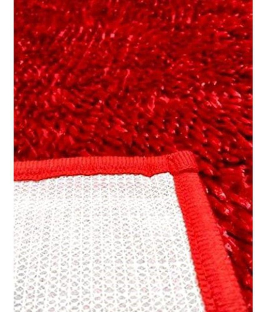 Abhikram Red Runner Single Microfibre Others Other Sizes Ft - None