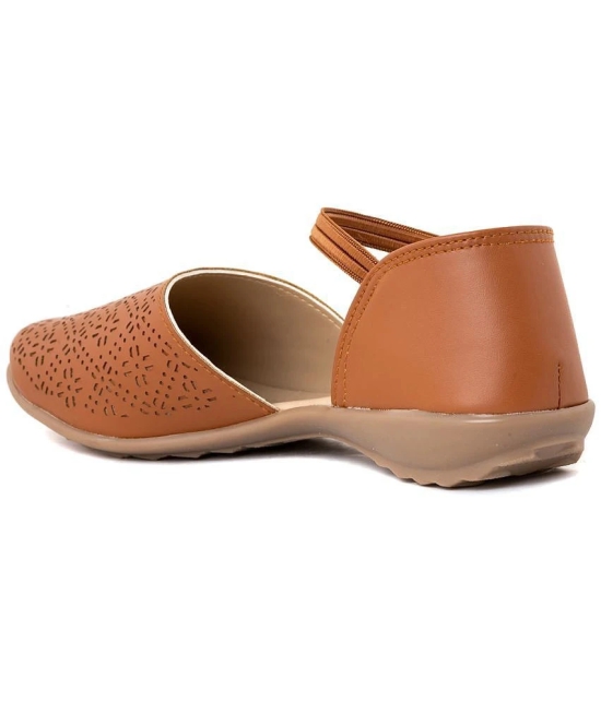 KHADIM Brown Womens Flats - None