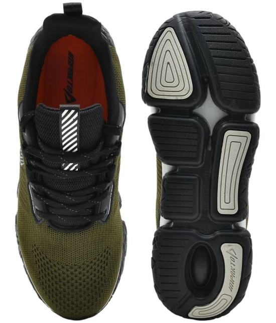 Impakto - Olive Mens Sports Running Shoes - None