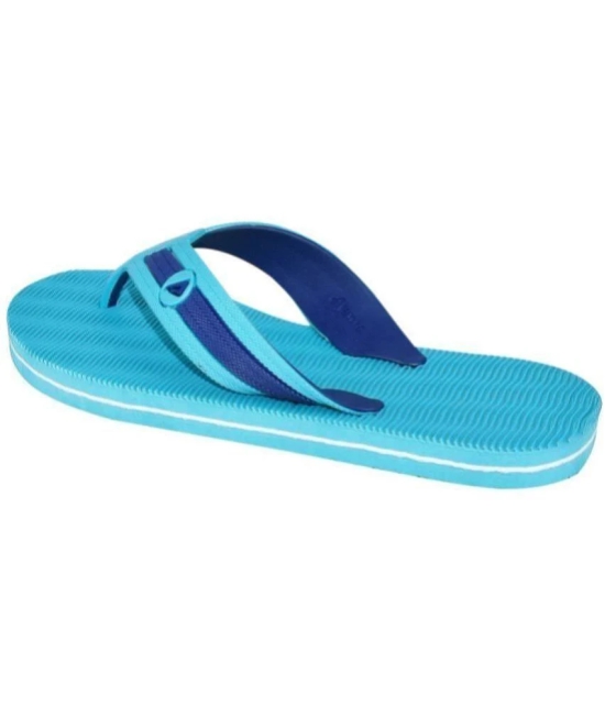 Ajanta - Blue Mens Thong Flip Flop - None