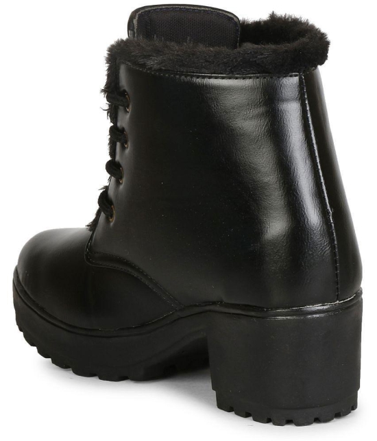 Commander - Black Women''s Ankle Length Boots - None