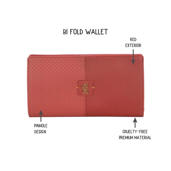 SLUR WALLETS 2 FOLD L RED