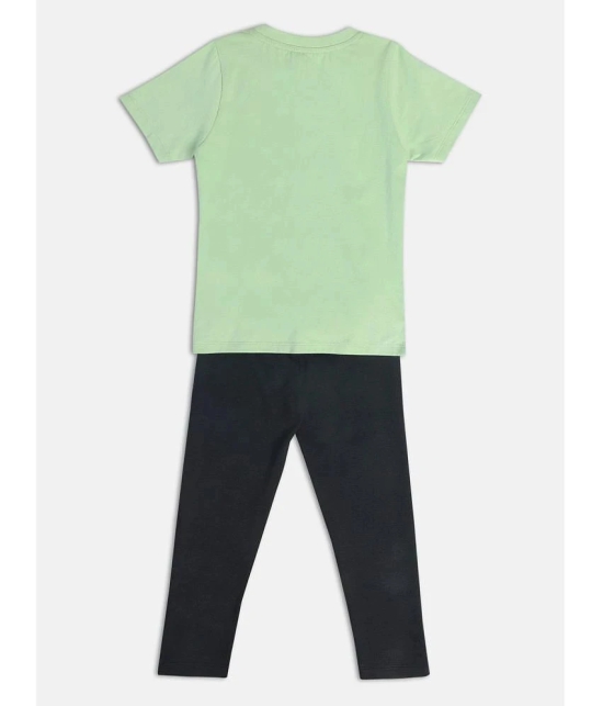 MINI KLUB Multicolor Cotton Boys T-Shirt & Pants ( Pack of 1 ) - None