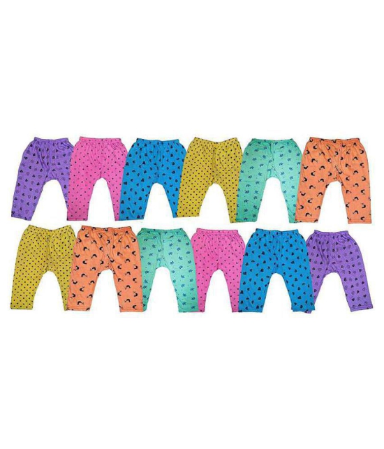 Baby boys & baby girls cotton  payjama (pack of 12) - None