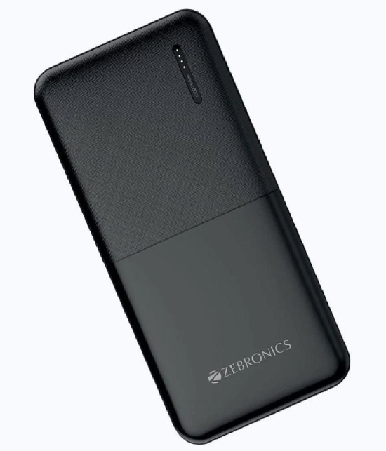 Zebronics 20000 -mAh Li-Ion Power Bank - Black