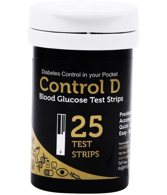 Control D - 25 Test Strips 21-30 Strips