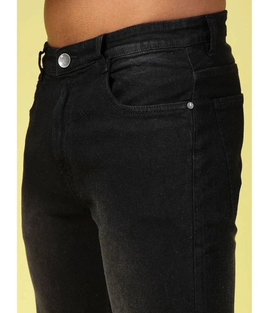 Rigo Straight Faded Mens Jeans - Black ( Pack of 1 ) - None