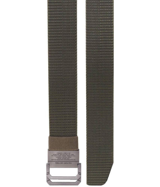 Zacharias - Multicolor Canvas Men's Casual Belt ( Pack of 2 ) - None