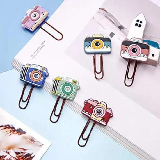 Bookmark & Paper Pins - Camera