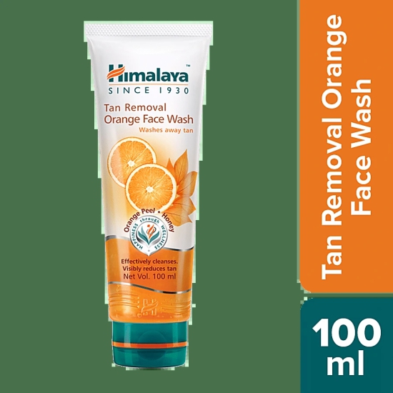 Himalaya Tan Removal Orange Face Wash, 100 Ml(Savers Retail)