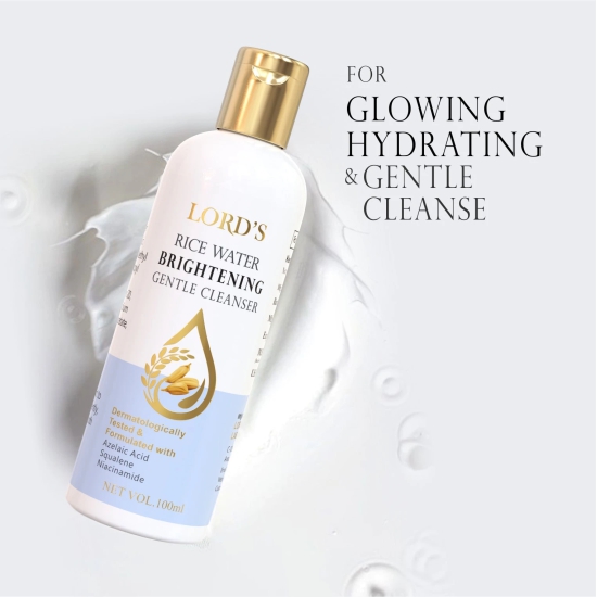 Lords  Rice Water Brightening Gentle Cleanser(100 ml)