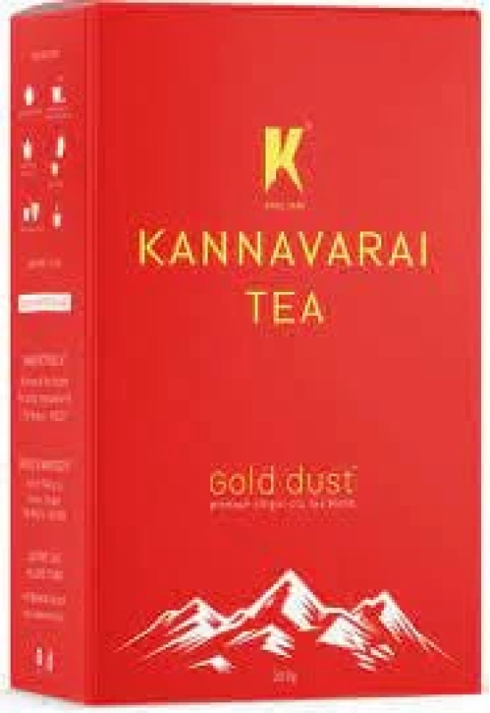 Ooty Kannavarai Gold Dust CTC Tea Powder - Authentic Nilgiri Tea from Ooty Tea Factory