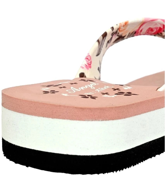 Altek Peach Womens Flip Flop - None