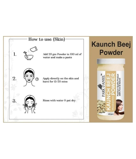 Park Daniel   Premium Kaunch Beej Powder  - Natural  Hair Mask 100 g