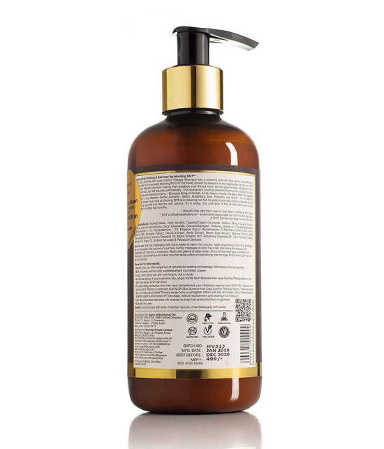 WOW Skin Science Hair Loss Control Therapy Shampoo - 300 mL