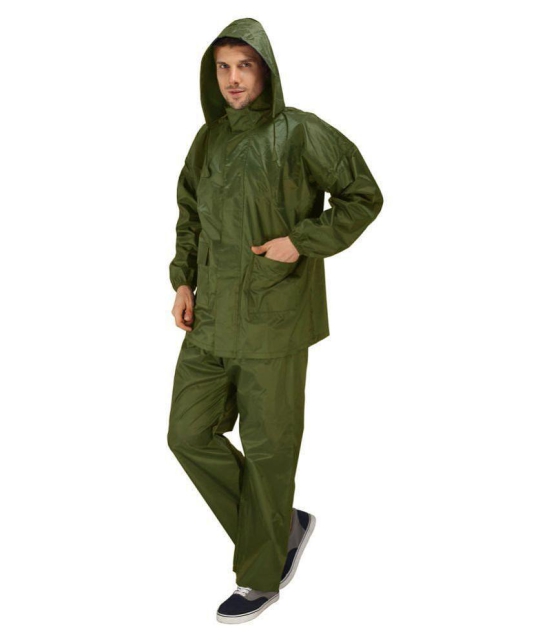 Goodluck Green Rain Suit - 5XL