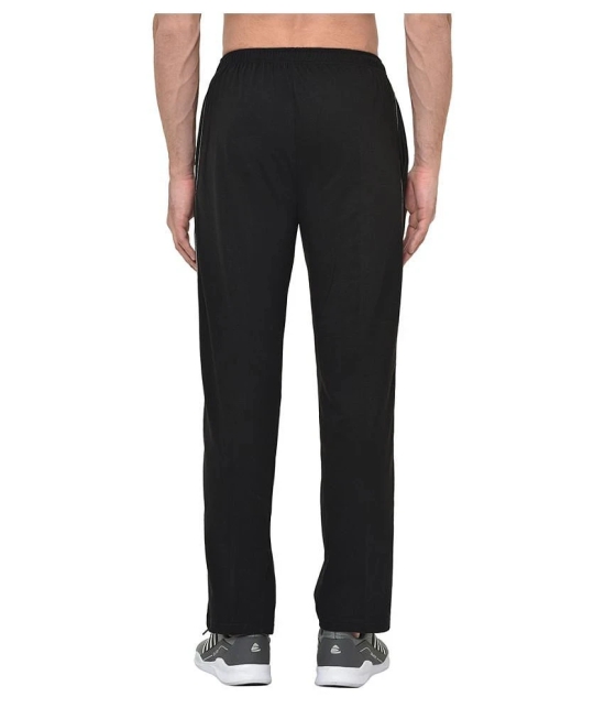 Vimal Jonney Black Cotton Blend Trackpants - L