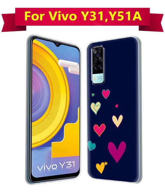 NBOX Printed Cover For Vivo Y31