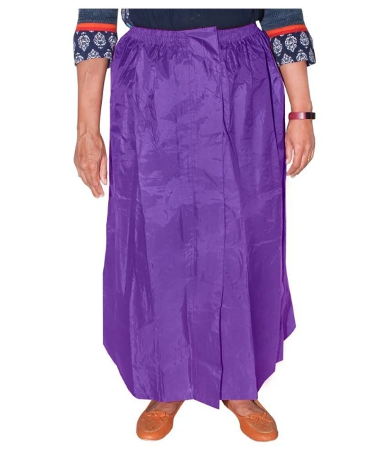 Goodluck Nylon Short Rainwear - Purple - XXL