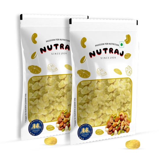 Nutraj Round Raisins 200gm 200g (Pack of 2)