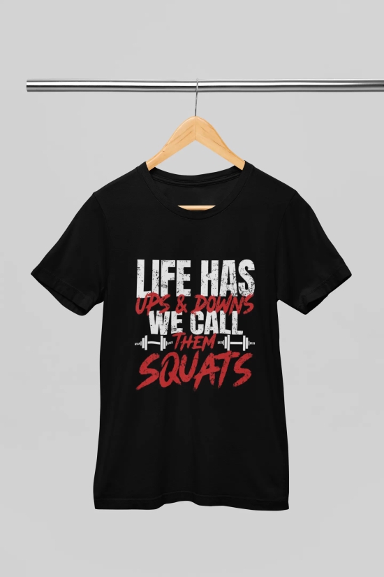 Barbell Life: We Call Them Squats-Navy Blue / XL