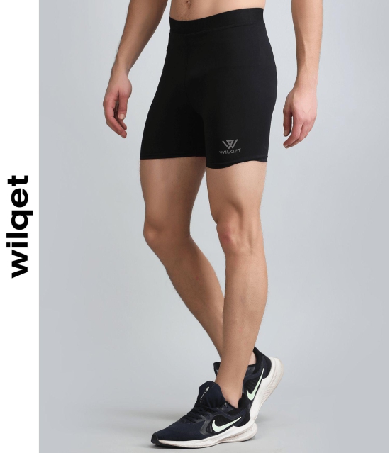 Mens Swimwear Shorts-Black / S