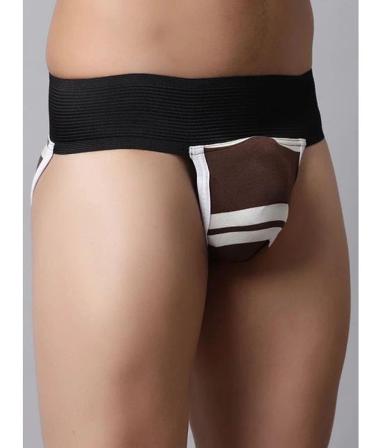 IC4 - Brown Gym Supporter Modal Mens Bikini ( Pack of 1 ) - None