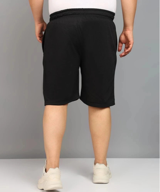 XFOX Black Blended Mens Shorts ( Pack of 1 ) - None