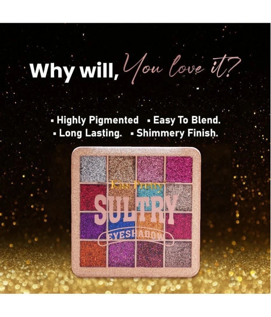 KISS PRETTY Multi Pressed Powder Eye Shadow 15