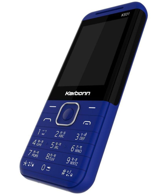 Karbonn K531 Dual SIM Feature Phone Blue