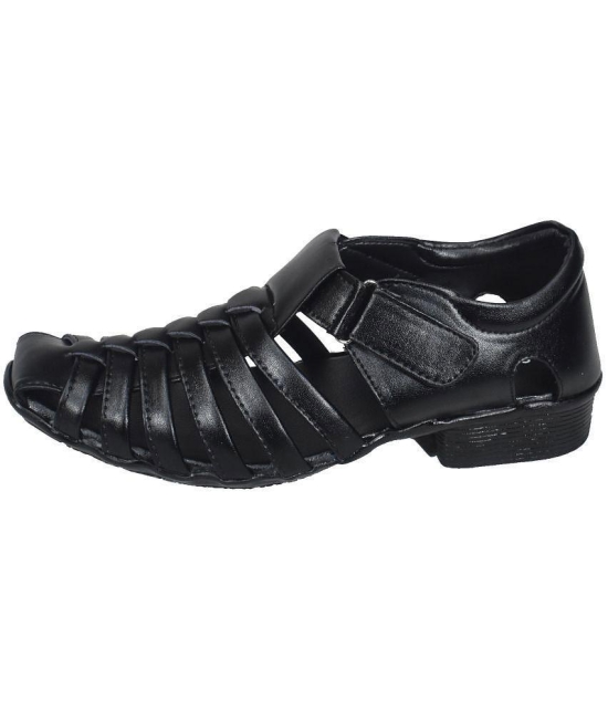 Dream Makers - Black Men's Sandals - None