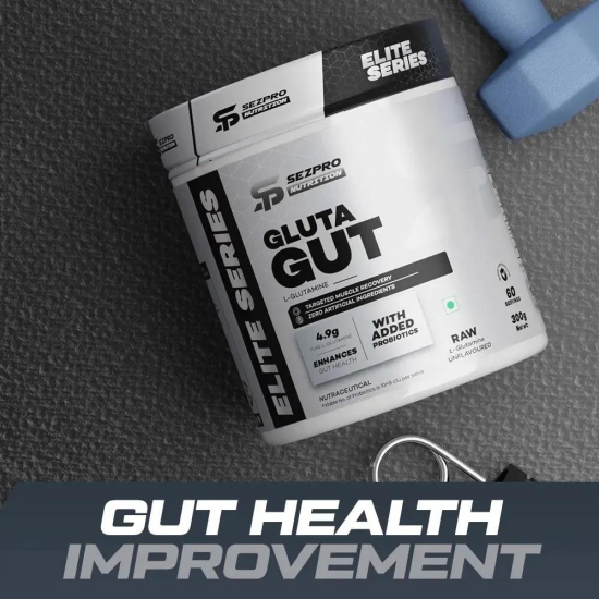 Sezpro Nutrition Gluta Gut Glutamine-300g / Unflavoured