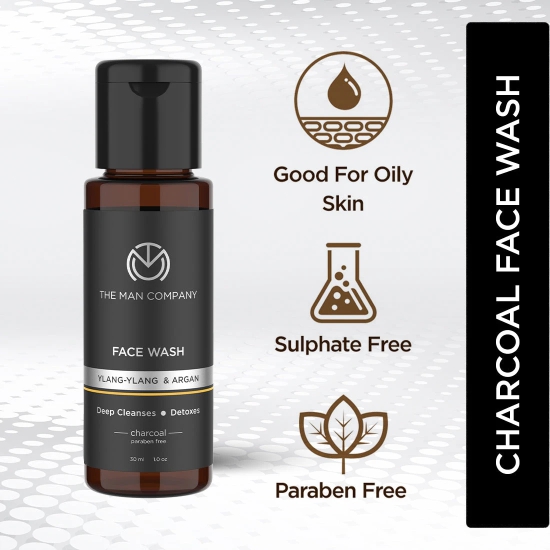 Charcoal Face Wash 30ml-30ml