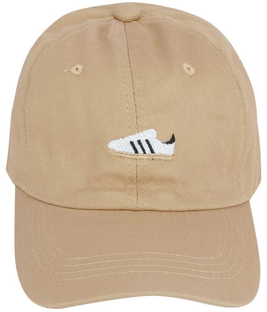 PENYAN Beige Cotton Mens Cap ( Pack of 1 ) - Beige